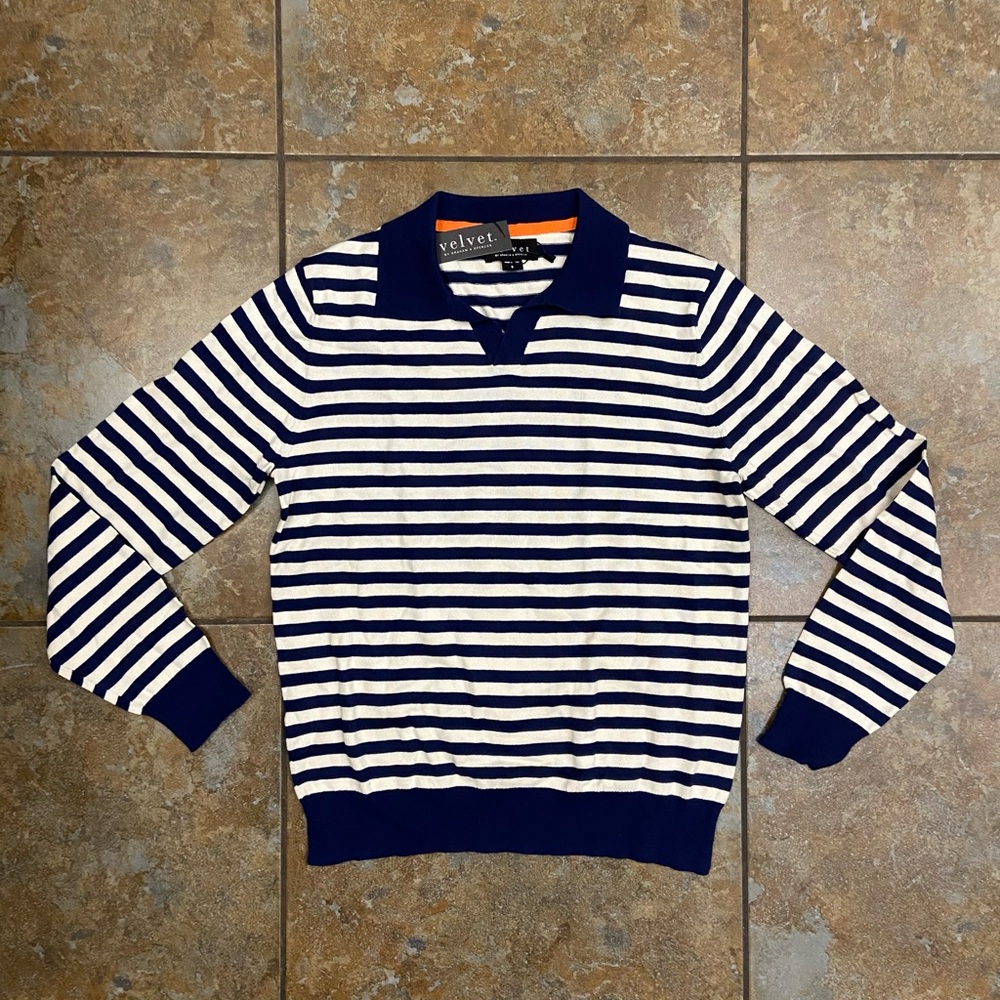 NWT Velvet by Graham & Spencer Men’s Small Sweater